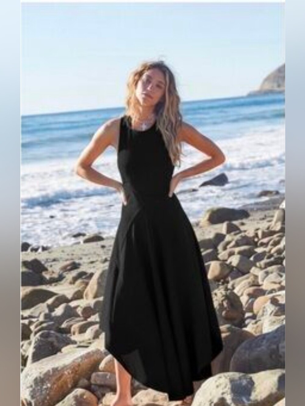 FP Beach Roam More Maxi Dress Size L NWOT